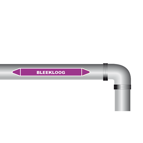 Bleekloog sticker