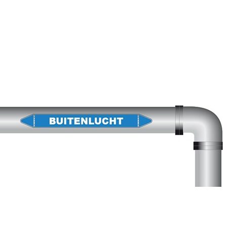 Buitenlucht sticker