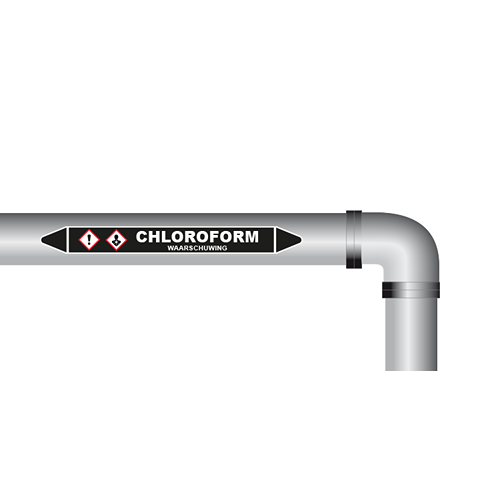 Chloroform sticker