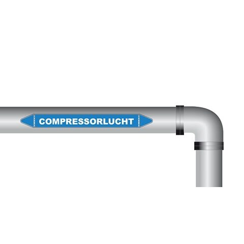 Compressorlucht sticker