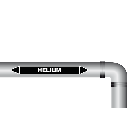 Helium sticker
