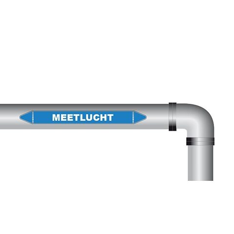 Meetlucht sticker