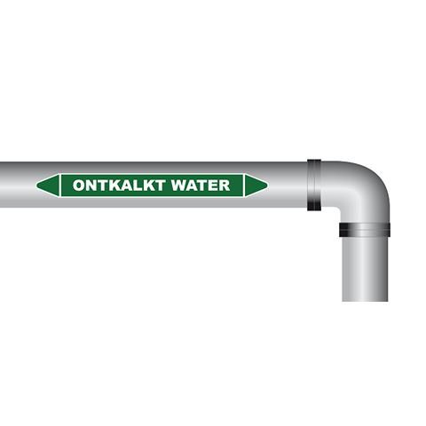 Ontkalkt water sticker