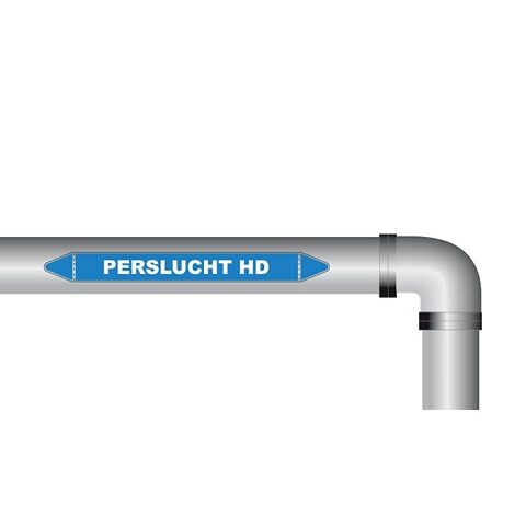 Perslucht HD sticker
