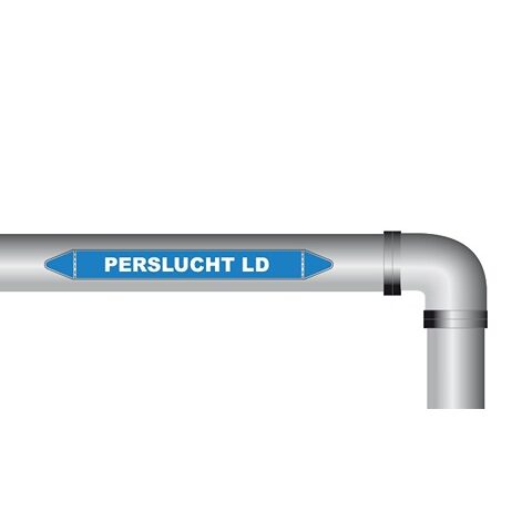 Perslucht LD sticker