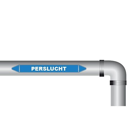 Perslucht sticker