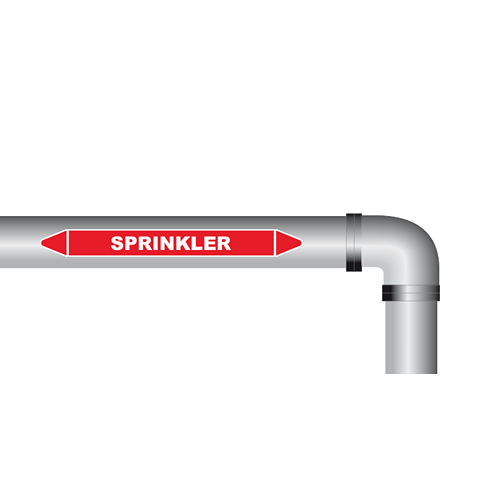 Sprinkler sticker