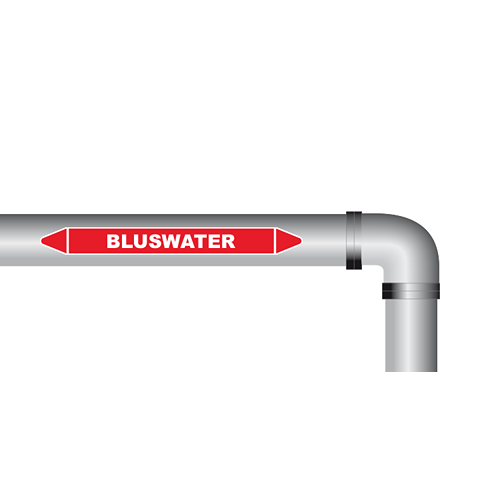 bluswater sticker