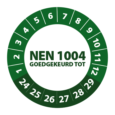 NEN 1004 goedgekeurd 2024 - 3 cm op rol - Afbeelding 2