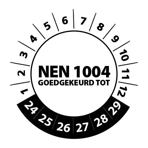 NEN 1004 goedgekeurd 2024 - 3 cm op rol - Afbeelding 6